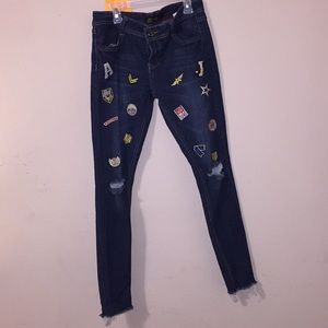Cute Dark Denim Jeans